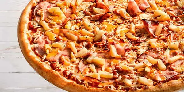 Meat Lovers Feast pizza at Freshslice Pizza 8th Street East Saskatoon